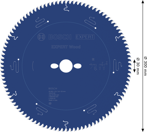 BoschEXPERT 木工圆锯片 300 毫米 T100。
